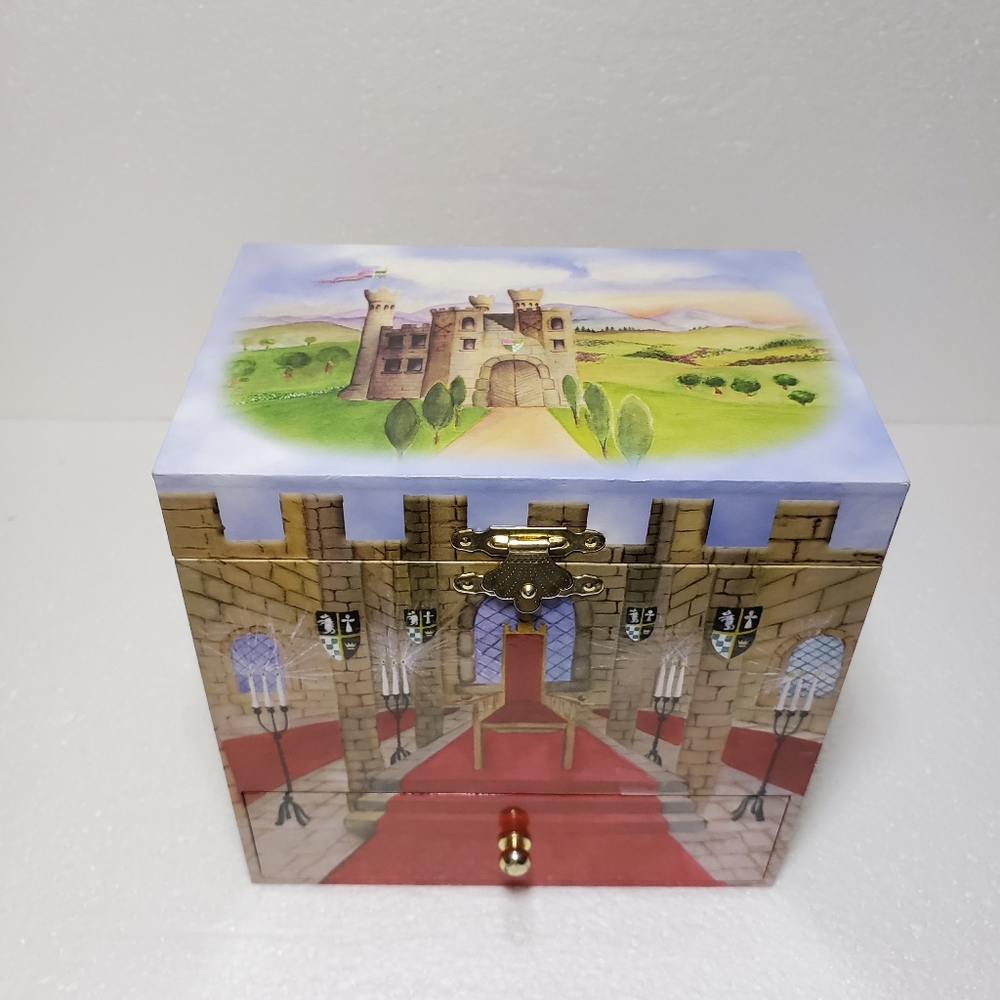 Enchanted Castle Secret Jewelry or Trinket Box